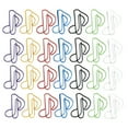 thumbnail image 1 of Shisuyan Office Supplies Paper Clips Assorted Color 50Pcs 1.18X0.98X0.04in, 1 of 8