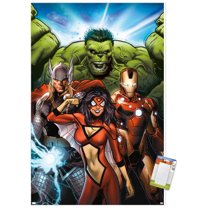 Marvel Comics - Spider Woman - Avengers Assemble #10 Wall Poster, 22.375" x 34"