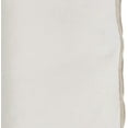 thumbnail image 3 of Fennco Styles Amelia Collection Classic Stonewashed Border Stitch 100% Pure Linen Cloth Napkins 20" W X 20" L, Set of 4 – Ivory Dinner Napkins for Banquet, Wedding, Special Events and Home Décor, 3 of 4