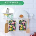 thumbnail image 4 of Yayeee Pot Holders Kitchen Heat Resistant with Pocket 7"x9.8" Cotton Oven Cooking Hot Pads, Flamingo Pattern, 4 of 7