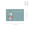 thumbnail image 5 of Koyal Wholesale Share a Memory Cards, Boho Feather Arrows Cards for Wedding, Life Memories, 4" x 6", 52-Pk, 5 of 5