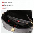 thumbnail image 3 of Genuine Leather Women's Soft Mini Flap Shoulder Crossbody Handbag, 3 of 6