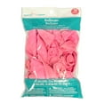 thumbnail image 2 of 12inch Pink Latex Balloons, 15 Pieces, by Way To Celebrate, 2 of 3