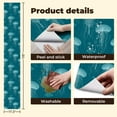 thumbnail image 5 of Coastal Peel and Stick Wallpaper Seamless Jellyfish Soft Blue White Contact Paper 17.7in x 9.8ft Wallpaper Removable Self Adhesive Wall Paper for Bedroom, 5 of 8