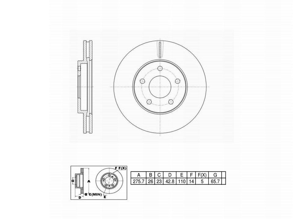 Winstop Brake Kits, Front WSK751, Chevrolet HHR 2009-2006