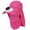 Red, variant on HJYCHN Solar Fan Hat Outdoor Working Sun with Removable Brim for Gardening and Beach Activities Navy One Size