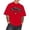 Red, variant on Big and Tall Shirts for Men Summer Large T Shirt Top Loose T Shirt Men's Casual Fashion Boys Basic Vintage Street Wear Shirts Men Pack Mens Foil Top Tee Plain Mens Tall Men's Tee M