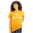 thumbnail image 3 of Hug Drug Dealer Funny Sarcastic Humor Plus Size Crewneck Graphic Tee Shirt Brisco Brands 2X, 3 of 5