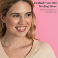 thumbnail image 2 of ORUYROP Creations Cable Chain Necklace Sterling Silver, Rose Gold and Gold Plated, 2 of 7