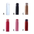 thumbnail image 4 of Wosthever Frasco de vacío de 500ML, botella térmica portátil, taza de aislamiento de acero inoxidable, tazas rectas para viajes, suministros Teteras Rosado, 4 of 6