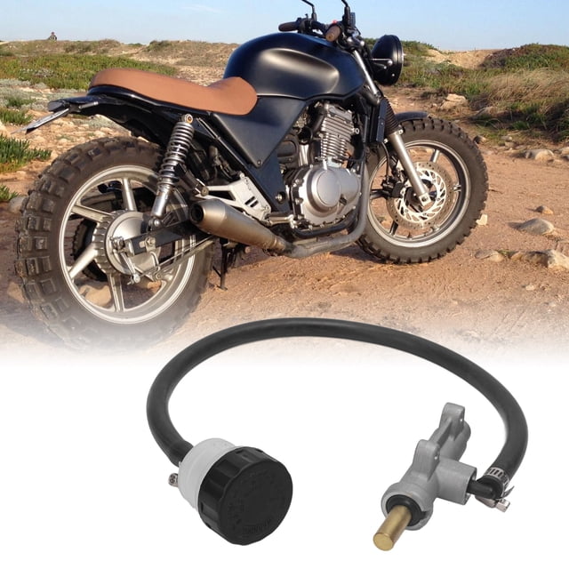 Bomba Maestra de Freno Trasero, Fijacia Conveniente Cilindro Maestro de Freno Trasero 1910311 Para Scrambler Deportivo Deportista