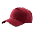 thumbnail image 2 of Gyujnb Blank Twill Baseball Cap Adjustable Strap Outdoor Sun Block Hat (Unisex Adults),One Size, 2 of 3