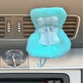 thumbnail image 5 of 17cm Doll Car Seat Vent Clip, Doll Car Seat Carseat for Laabuu, Cute and Functional Car Ornament for Blind Box Doll Fans, Collectors Light Blue, 5 of 9