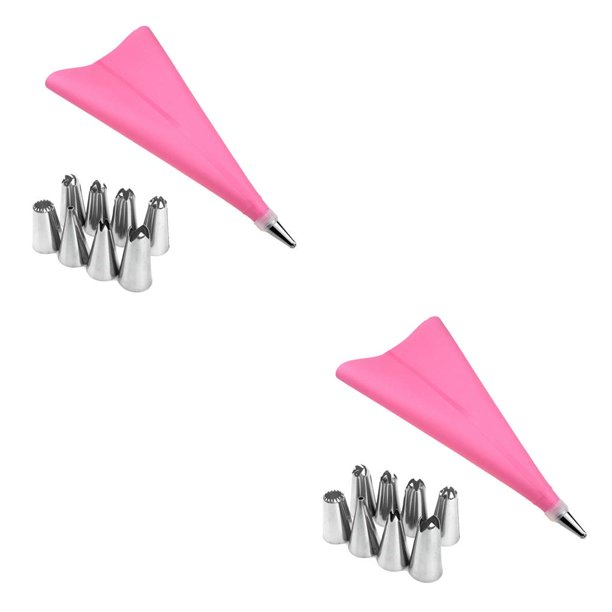 Yuarrent Cake Decorating Tools with Icing Bag Restaurant Making Pastry Confectionery Kit Equipment Props Nozzles Accessory Cream Type1 NO1 Yuarrent CBP080792