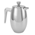 thumbnail image 4 of Cafetière Filtre Type Bouilloire, Poignée Creuse Double Couche Café Brillant pour Café 800ml, 4 of 8