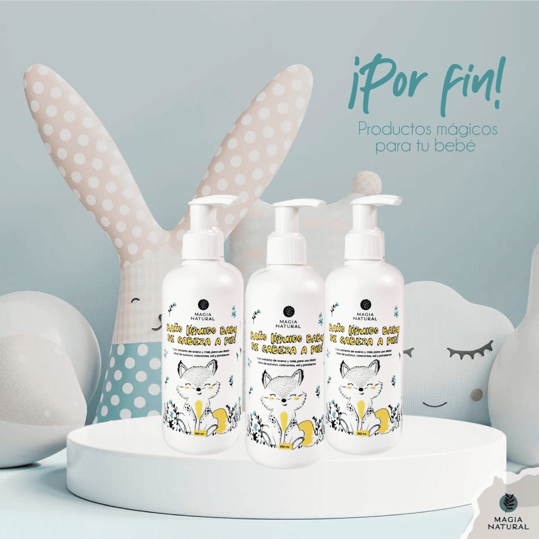 Magia Natural Kit de Baño Baby