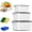 S+M+L, variant on 2026 New 4 in 1 Food Storage Container, Fruit Storage Containers for Fridge, Including Drain Basket, Produce Storage Containers with Lid and Strainer (S+M+L+XL+XXL)