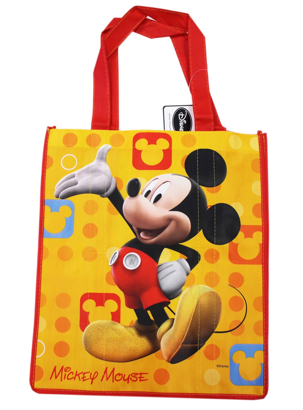 DISNEY Tote Bag Reusable MINNIE MOUSE grocery shopping school library toys 