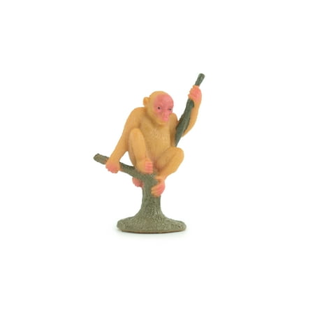 Uakari, New World monkeys, Rubber Primate, Animal, Educational, Realistic Figure, Lifelike, Model, Toys, Gift, 2 inches tall. F1777 B129