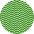 thumbnail image 1 of Ahgly Company Machine Washable Indoor Round Transitional Dark Lime Green Area Rugs, 3' Round, 1 of 7