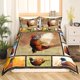 thumbnail image 1 of Funda Nórdica Queen Size Juego de Cama Pavo de Caza Pájaro Silvestre Faisán, 1 of 7