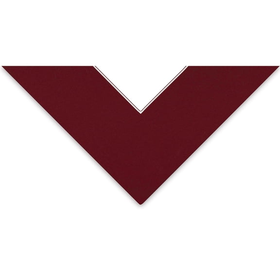 Bainbridge Novacore Matboard - 16" x 20", Sangria