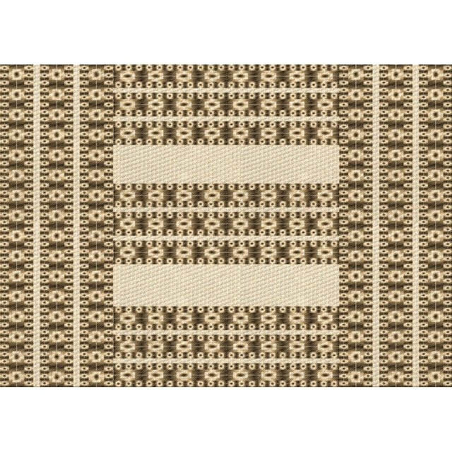 Ahgly Company Tapis Rectangulaire Lavable en Machine Intérieur Transitionnel Rouge Brun, 2 Pieds x 3 Pieds