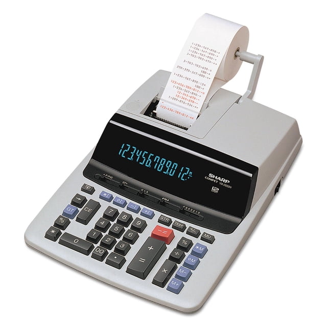Calculadora de impresión Sharp VX2652H bicolor 4,8 lps