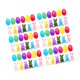 thumbnail image 5 of Huevos de Pascua con animales de peluche, rellenos para cestas, suaves, ideales para regalar, brillantes. 36 set, 5 of 9