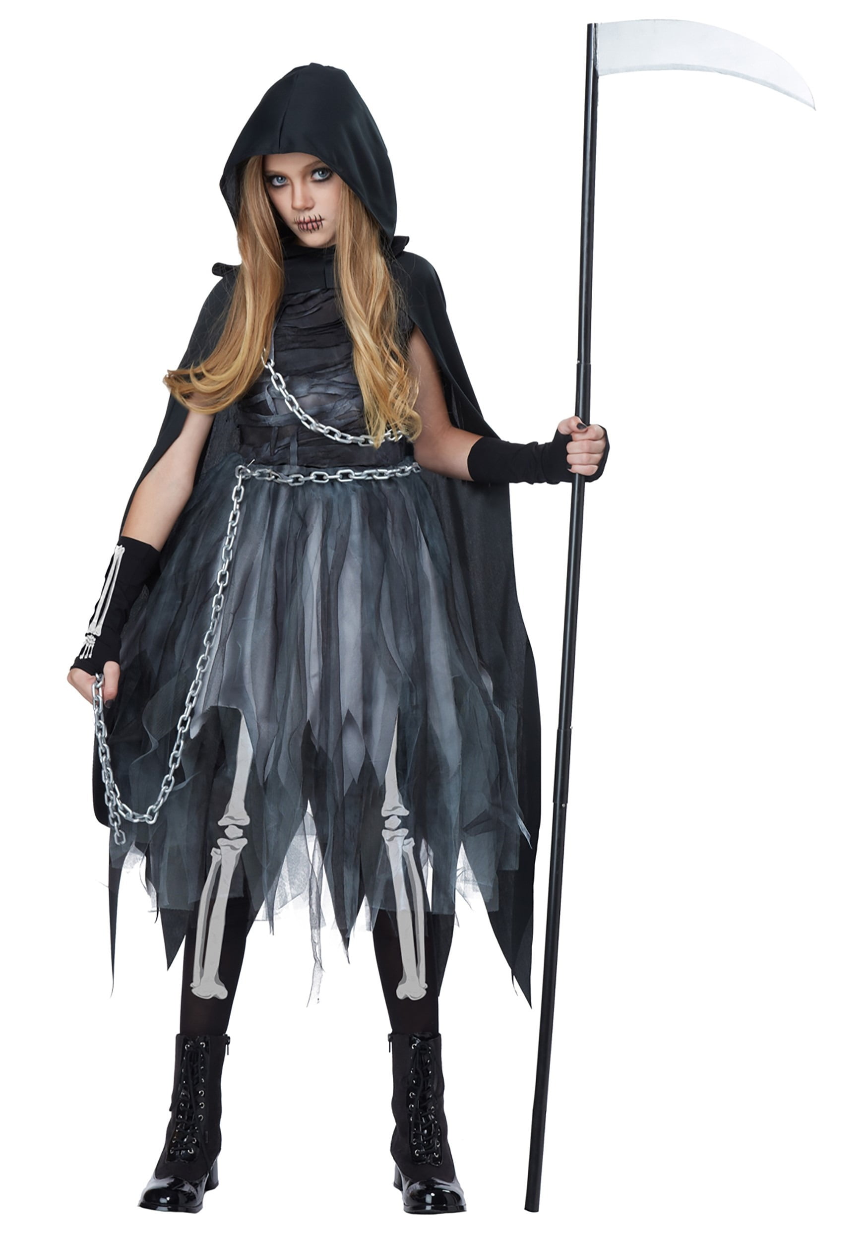 Girls Grim Reaper Costume Clearance Price Save 67 Jlcatjgobmx 