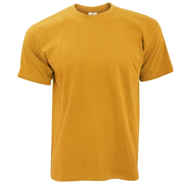 B&C - Camiseta Básica de manga corta y cuello redondo Exact 190 para hombre - 100% algodón (Albaricocque)