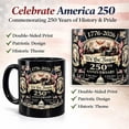 thumbnail image 2 of 1776-2026 USA 250th Anniversary Coffee Mug We The People Patriotic Cup for Patriots & Father’s Day Gift，14oz, 2 of 7