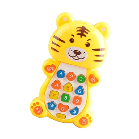 Cartoon Shape Learning Phone Sensory Auditory Toy for Music Developing