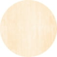 thumbnail image 1 of Ahgly Company Indoor Round Solid Orange Modern Area Rugs, 7' Round, 1 of 1