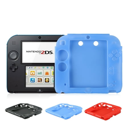 Soft Silicone Rubber Protective Case Cover Skin for Nintendo (Best 3ds Xl Skins)