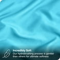 thumbnail image 2 of Bare Home Pillowcase Set - Premium 1800 Collection - Double Brushed - Ultra Soft - King Size, Aqua, 2 Count, 2 of 7