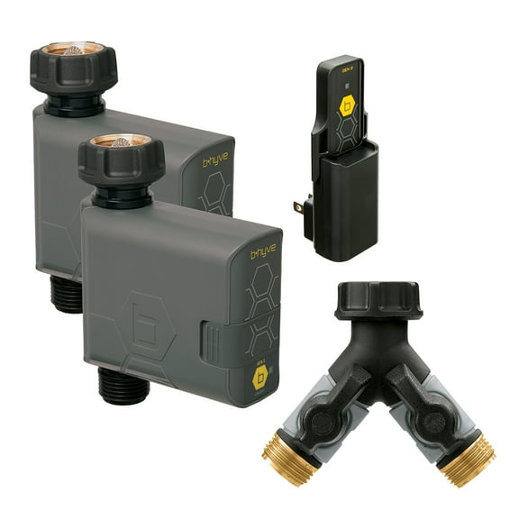 B-Hyve 1-Outlet HT Timer 2pk w/Hub/Hose Y