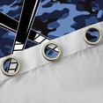 thumbnail image 4 of Homewish Baseball Gamer Black Out Curtains for Teens Female Men,Blue Camouflage Camo Curtains Pack of 2 (42x63 Each),Sport Theme Bedroom Curtains,Microfiber Bedroom Decor, 4 of 6