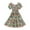 Green, variant on WOYY Big Girls Floral Tiered Dress Short Puff Sleeve Summer Beach Dress, Sizes 8-17