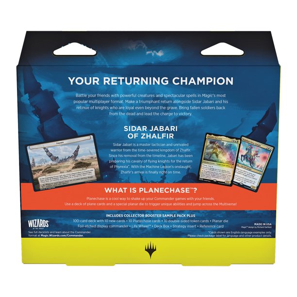 Magic: The Gathering March of the Machine Commander Deck Cavalry Charge + Collector Booster Sample Pack - Walmart.ca Magic: The Gathering March of the Machine Commander Deck Cavalry Charge + Collector Booster Sample Pack - Walmart.ca