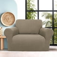 thumbnail image 2 of PiccoCasa Jacquard Stretch Sofa Slipcover Non Skid Couch Cover Fallow Small, 2 of 7