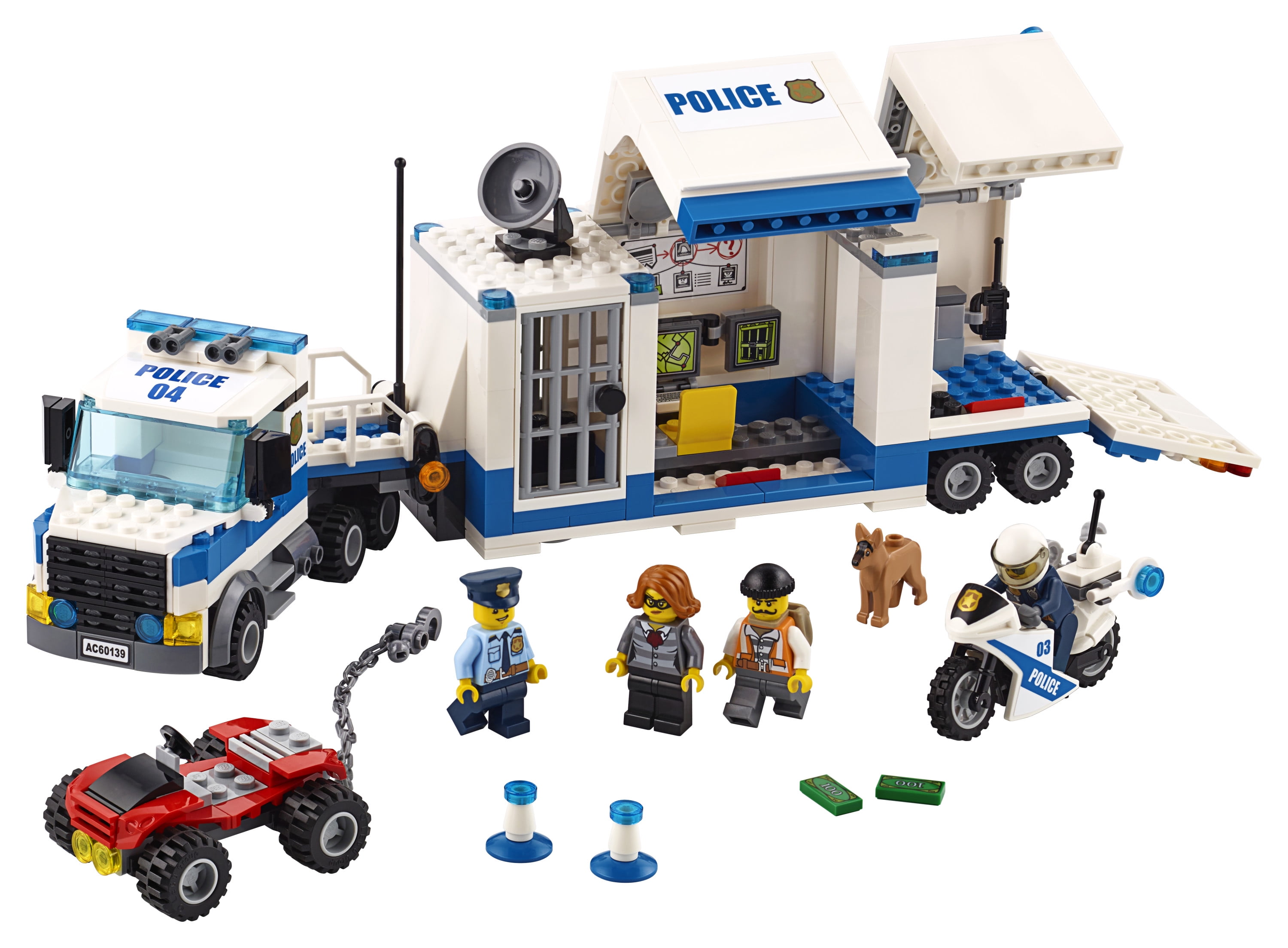 LEGO City Police Mobile Command Center 60139 (374 Pieces) Walmart.com