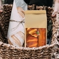 thumbnail image 3 of FONWILYO 50pcs Baking Paper Bags Self Sealing Treat Bags for Bread Packaging, 3 of 8