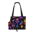 thumbnail image 4 of LNWH Neon Icon Halloween Pattern Dog Carrier Bag, Pet Dog Carrier Purse Foldable Waterproof Pet Tote Bag for Cat and Small Dog, 4 of 8