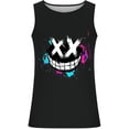 thumbnail image 3 of XIAOCHA Cartoon Print Tank Top For Men Sleeveless Crew Neck Workout Casual Muscle Shirt, 3 of 4