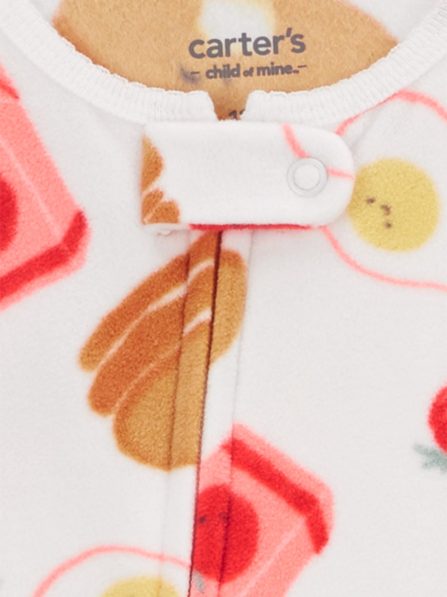 Carter's Child of Mine Toddler Girl Pajama Sleeper, 2-Pack, One-Piece, Sizes 12M-5T