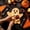 Witch, variant on Halloween Pumpkin Shaped Wooden Cutting Board with Witch Hat, Holiday Kitchen Tray for Party Serving