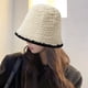 thumbnail image 4 of Desiderio Sombrero Cloche de lana cálido Sombreros de cubo de invierno sólidos, 4 of 5