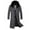 Gray, variant on Herrnalise Men's Autumn And Winter Detachabler Collar Thickened Warm Fashionable Coat Black