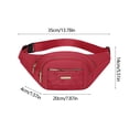 thumbnail image 3 of Bolso bandolera antirrobo para hombre y mujer | Mochila cruzada ligera e impermeable de 20 x 14 x 4 cm | Bolso bandolera de gran capacidad para viajes, ciclismo y actividades al aire libre, 3 of 5